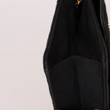 Chanel 1991 Grosgrain Chain Turnlock Single Flap 24k GP - FashioNica