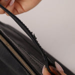 Chanel 1991 Grosgrain Chain Turnlock Single Flap 24k GP - FashioNica