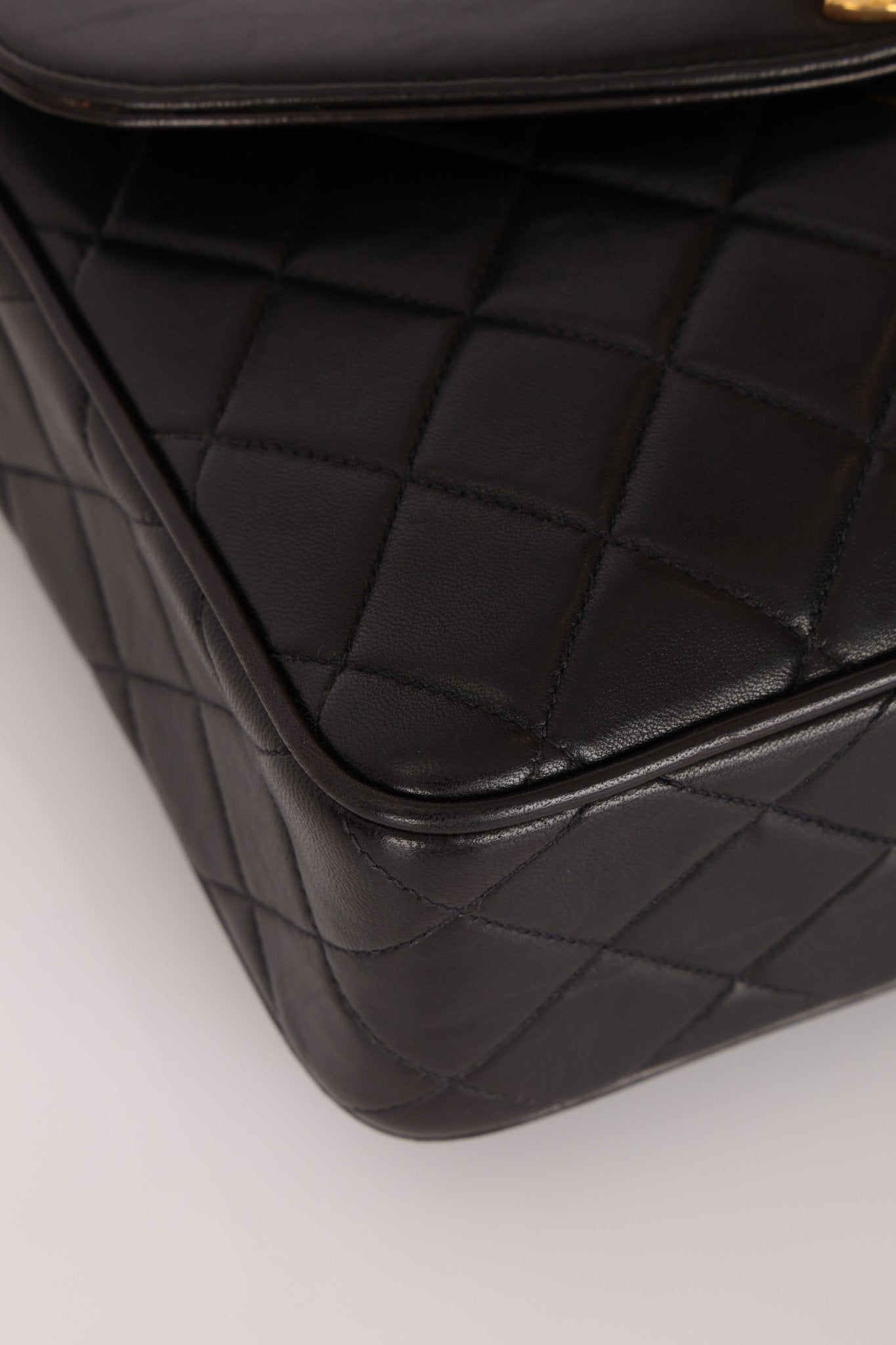 Chanel 1991 Lambskin Diana Bijoux Camera Bag 24K GP - FashioNica