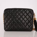 Chanel 1991 Lambskin Diana Bijoux Camera Bag 24K GP - FashioNica