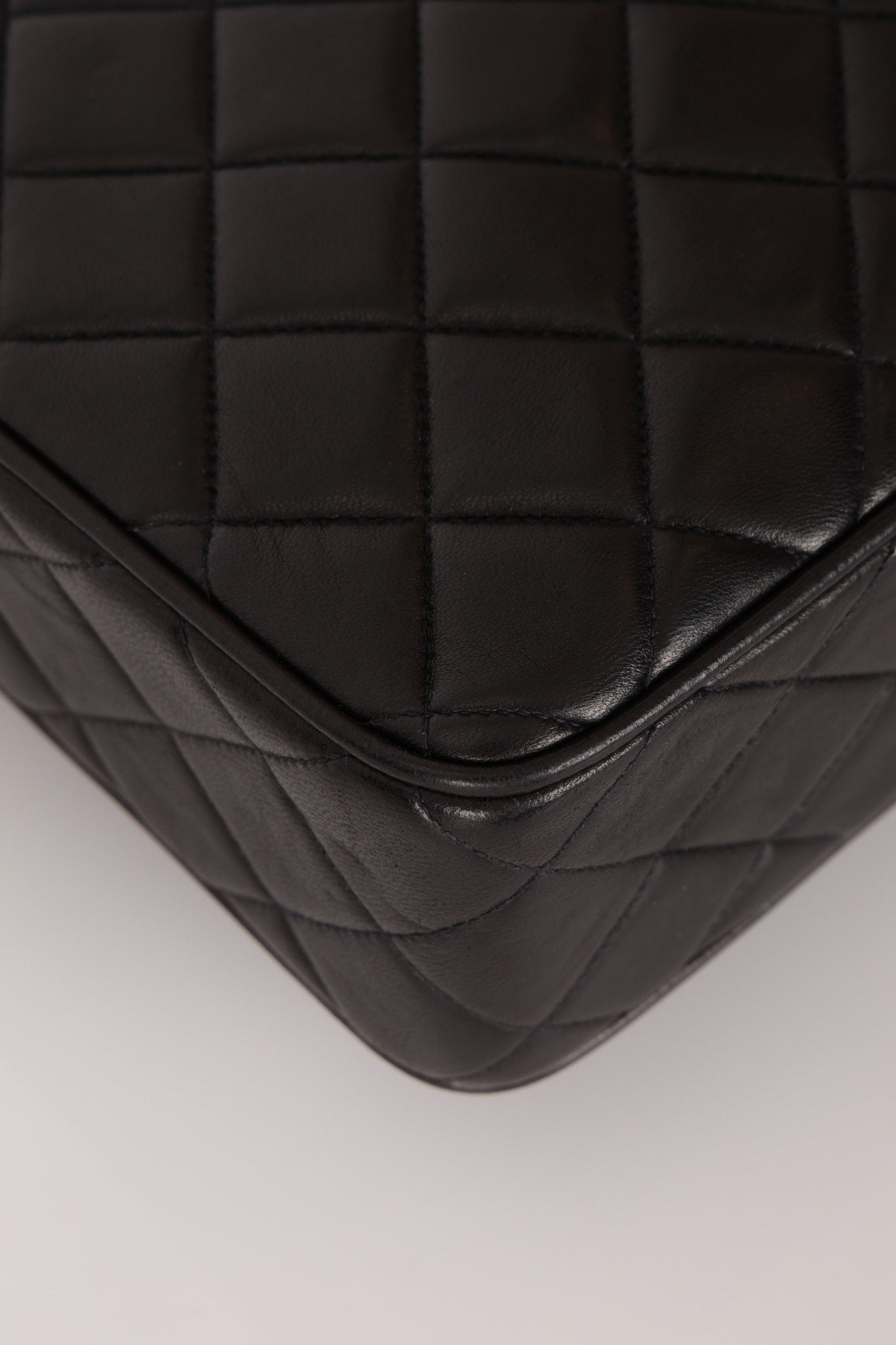 Chanel 1991 Lambskin Diana Bijoux Camera Bag 24K GP - FashioNica