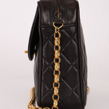 Chanel 1991 Lambskin Diana Bijoux Camera Bag 24K GP - FashioNica