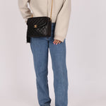 Chanel 1991 Lambskin Diana Bijoux Camera Bag 24K GP - FashioNica