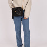 Chanel 1991 Lambskin Diana Bijoux Camera Bag 24K GP - FashioNica