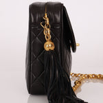 Chanel 1991 Lambskin Diana Bijoux Camera Bag 24K GP - FashioNica