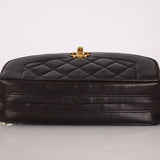 Chanel 1991 Lambskin Diana Bijoux Camera Bag 24K GP - FashioNica
