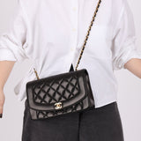 Chanel 1991 Lambskin Medium Diana - FashioNica