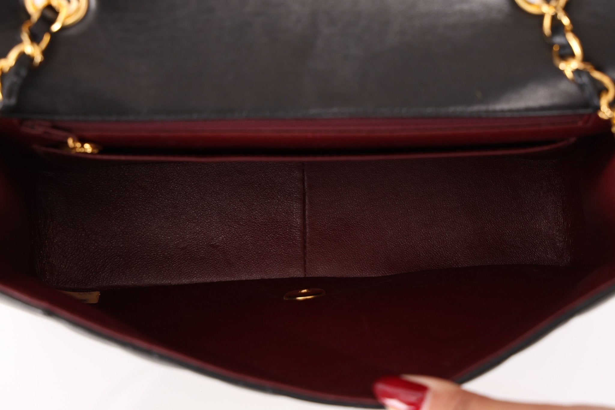 Chanel 1991 Lambskin Medium Diana - FashioNica