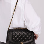 Chanel 1991 Lambskin Medium Diana - FashioNica