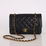 Chanel 1991 Lambskin Medium Diana - FashioNica