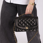 Chanel 1991 Lambskin Medium Diana - FashioNica