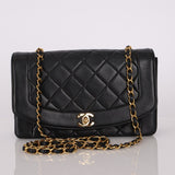 Chanel 1991 Lambskin Medium Diana - FashioNica