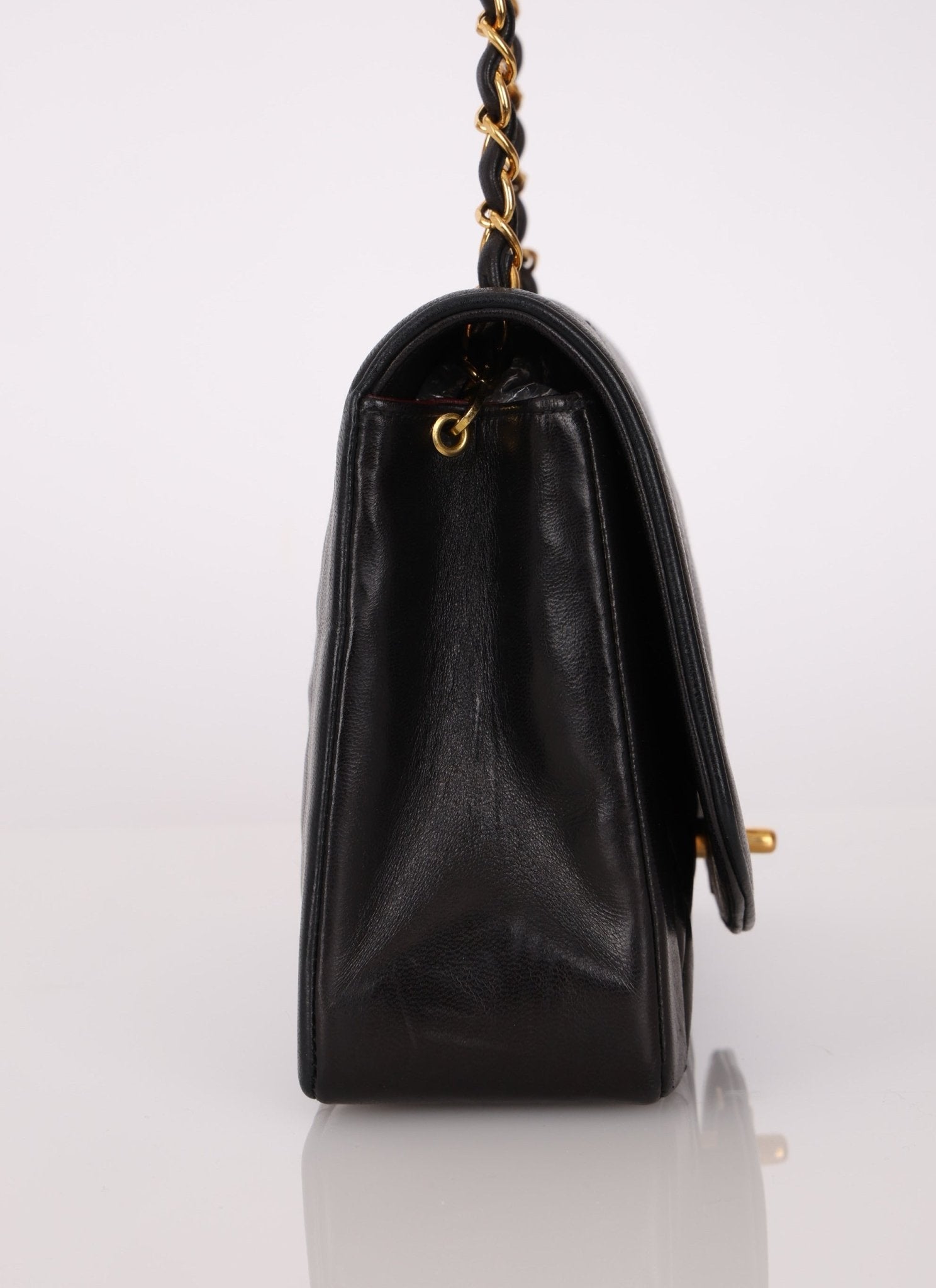 Chanel 1991 Lambskin Medium Diana - FashioNica