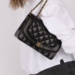 Chanel 1991 Lambskin Medium Diana - FashioNica