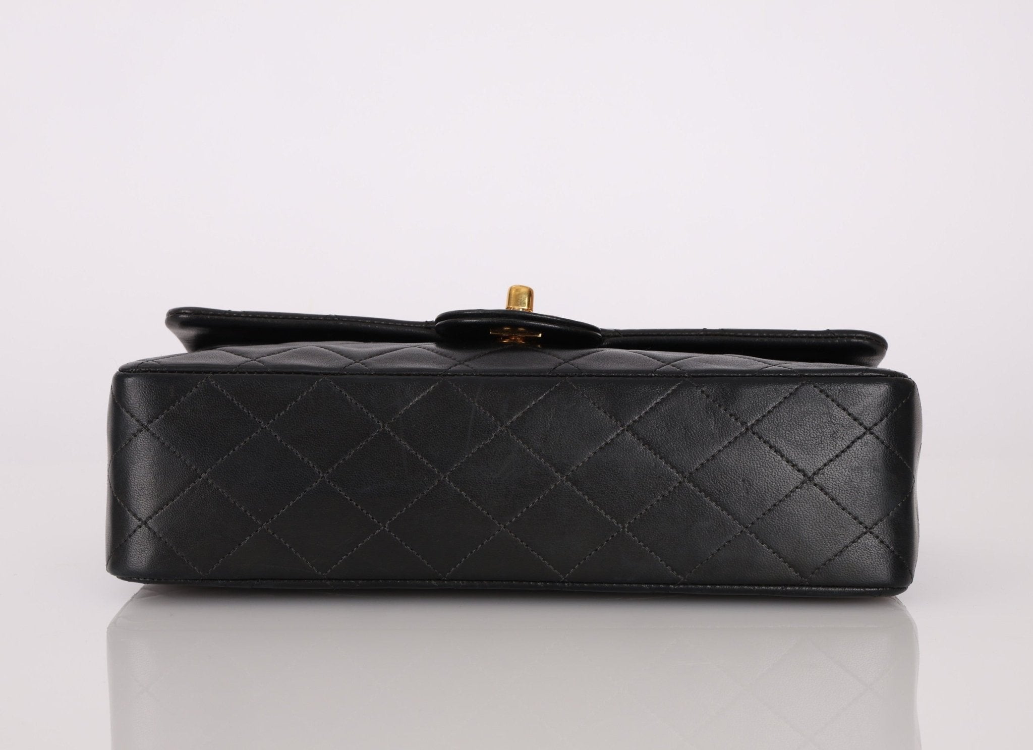 Chanel 1991 Lambskin Medium Double Flap - FashioNica