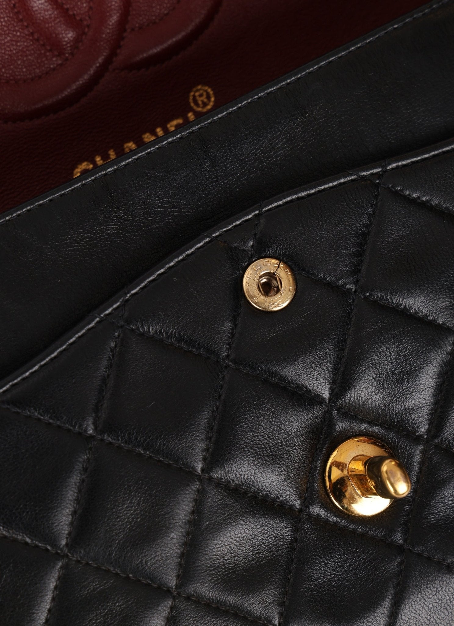 Chanel 1991 Lambskin Medium Double Flap - FashioNica