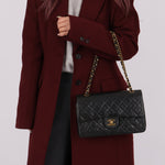 Chanel 1991 Lambskin Medium Double Flap - FashioNica