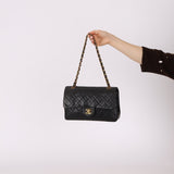 Chanel 1991 Lambskin Medium Double Flap - FashioNica
