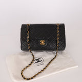 Chanel 1991 Lambskin Medium Double Flap - FashioNica