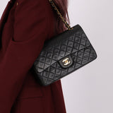 Chanel 1991 Lambskin Medium Double Flap - FashioNica