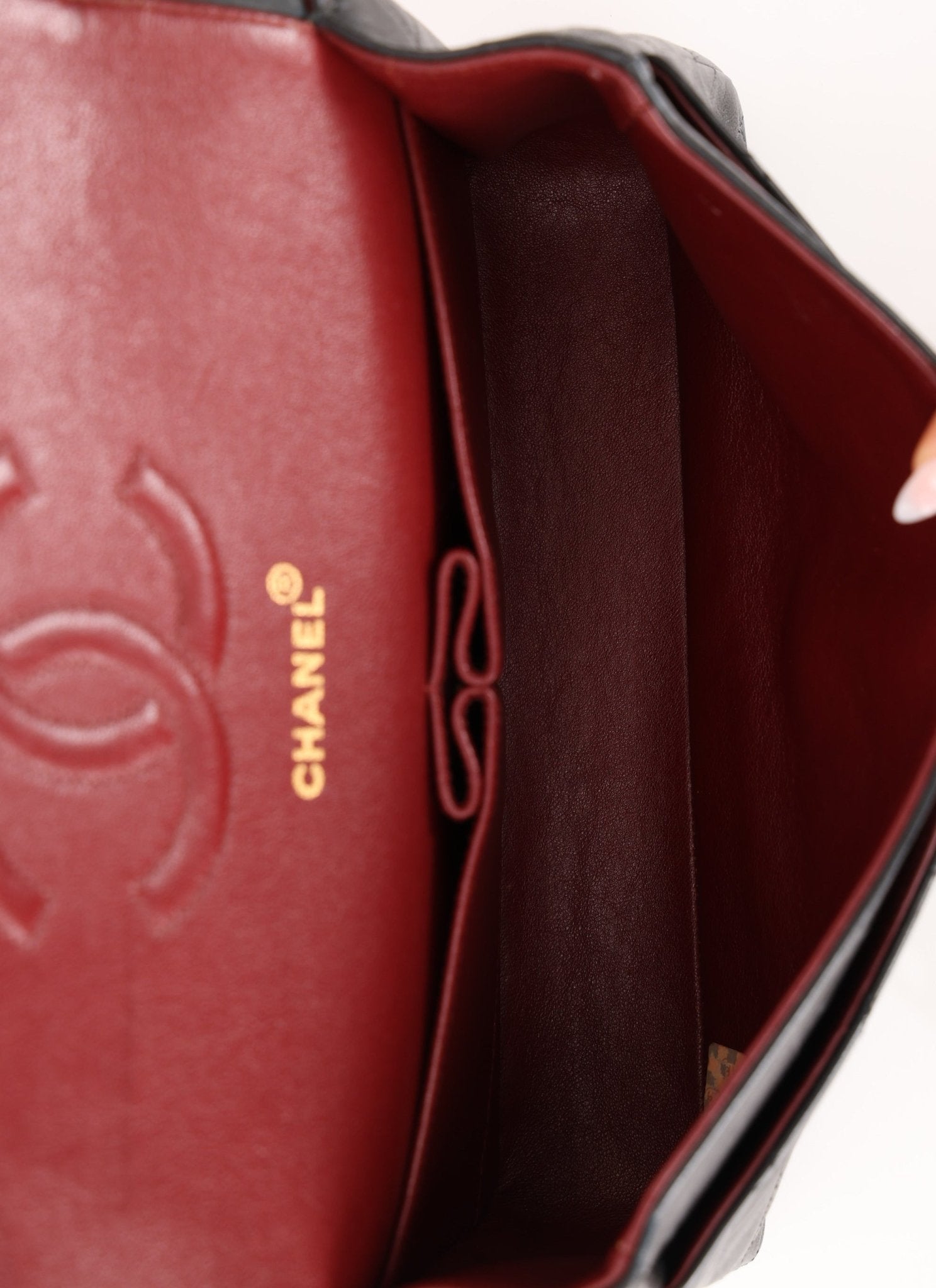 Chanel 1991 Lambskin Medium Double Flap - FashioNica