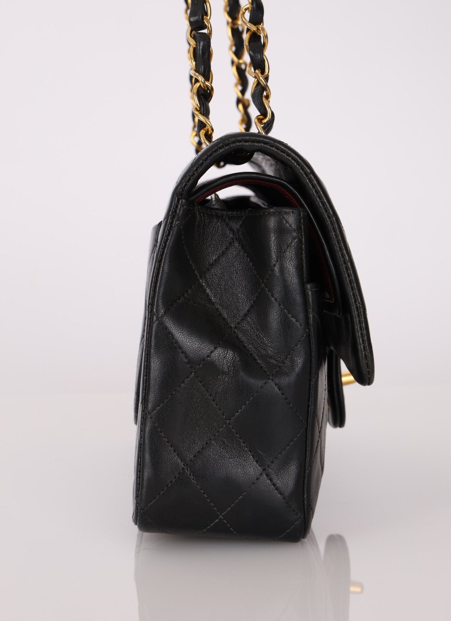 Chanel 1991 Lambskin Medium Double Flap - FashioNica