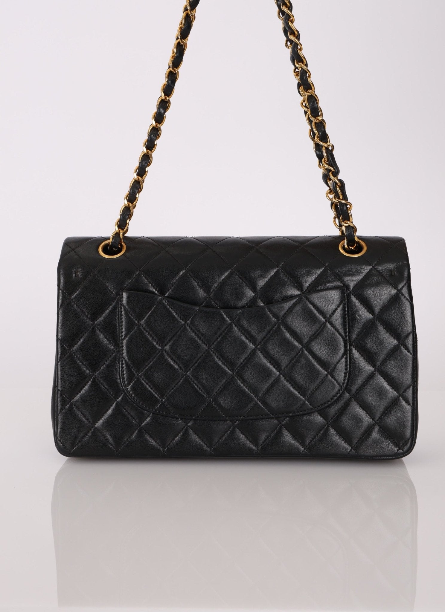 Chanel 1991 Lambskin Medium Double Flap - FashioNica