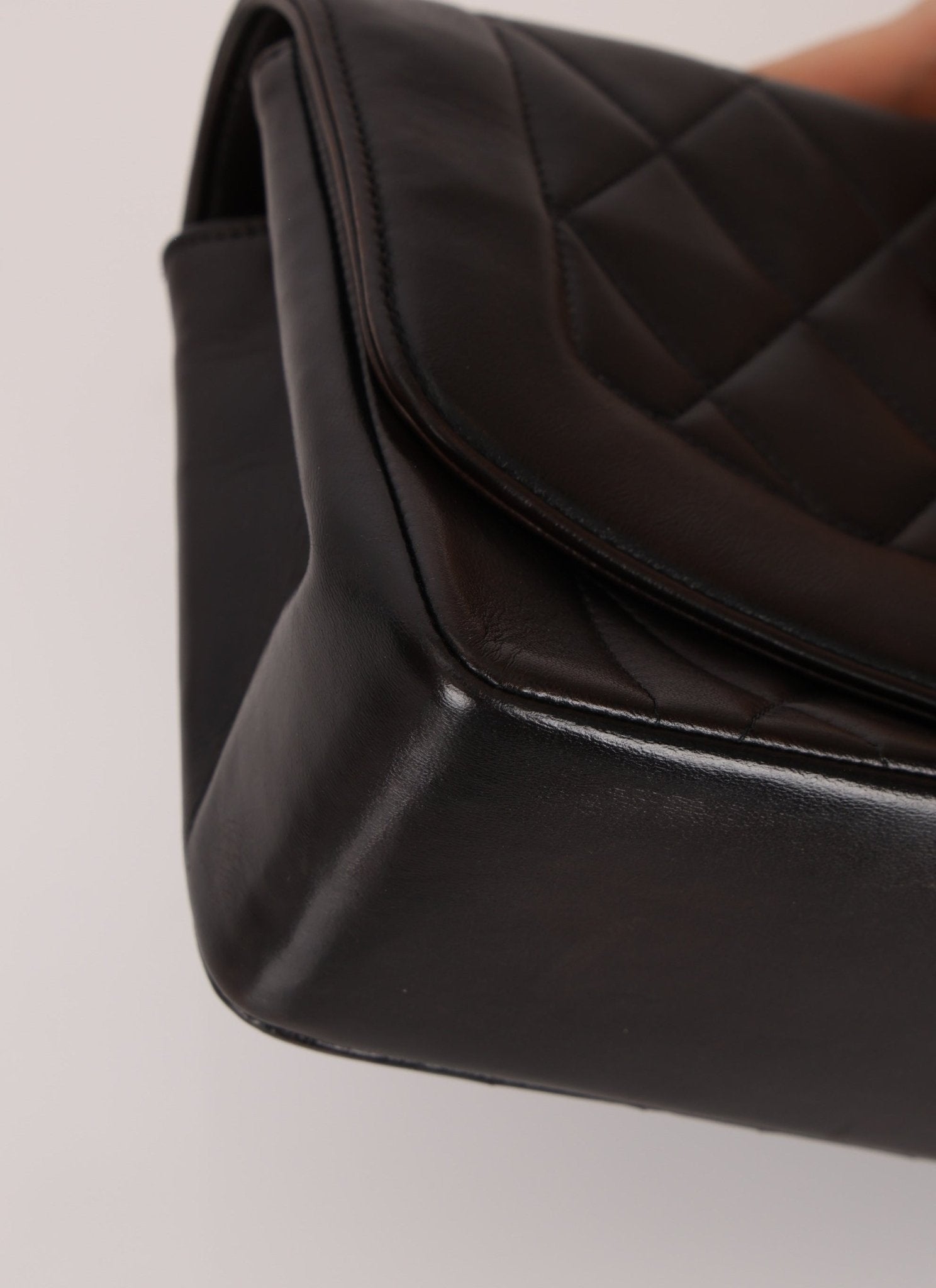 Chanel 1991 Lambskin Small Diana - FashioNica