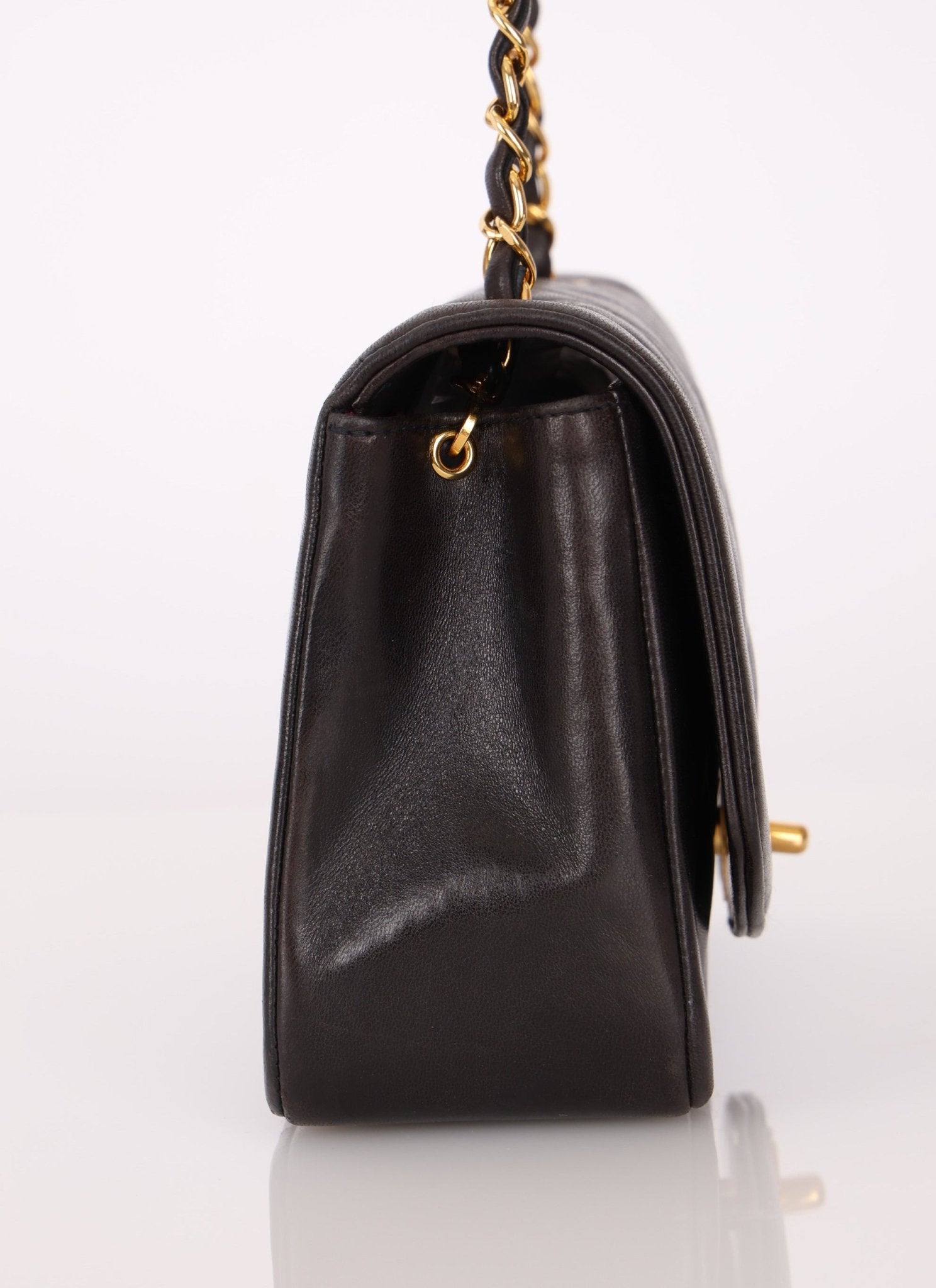 Chanel 1991 Lambskin Small Diana - FashioNica