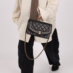 Chanel 1991 Lambskin Small Diana - FashioNica