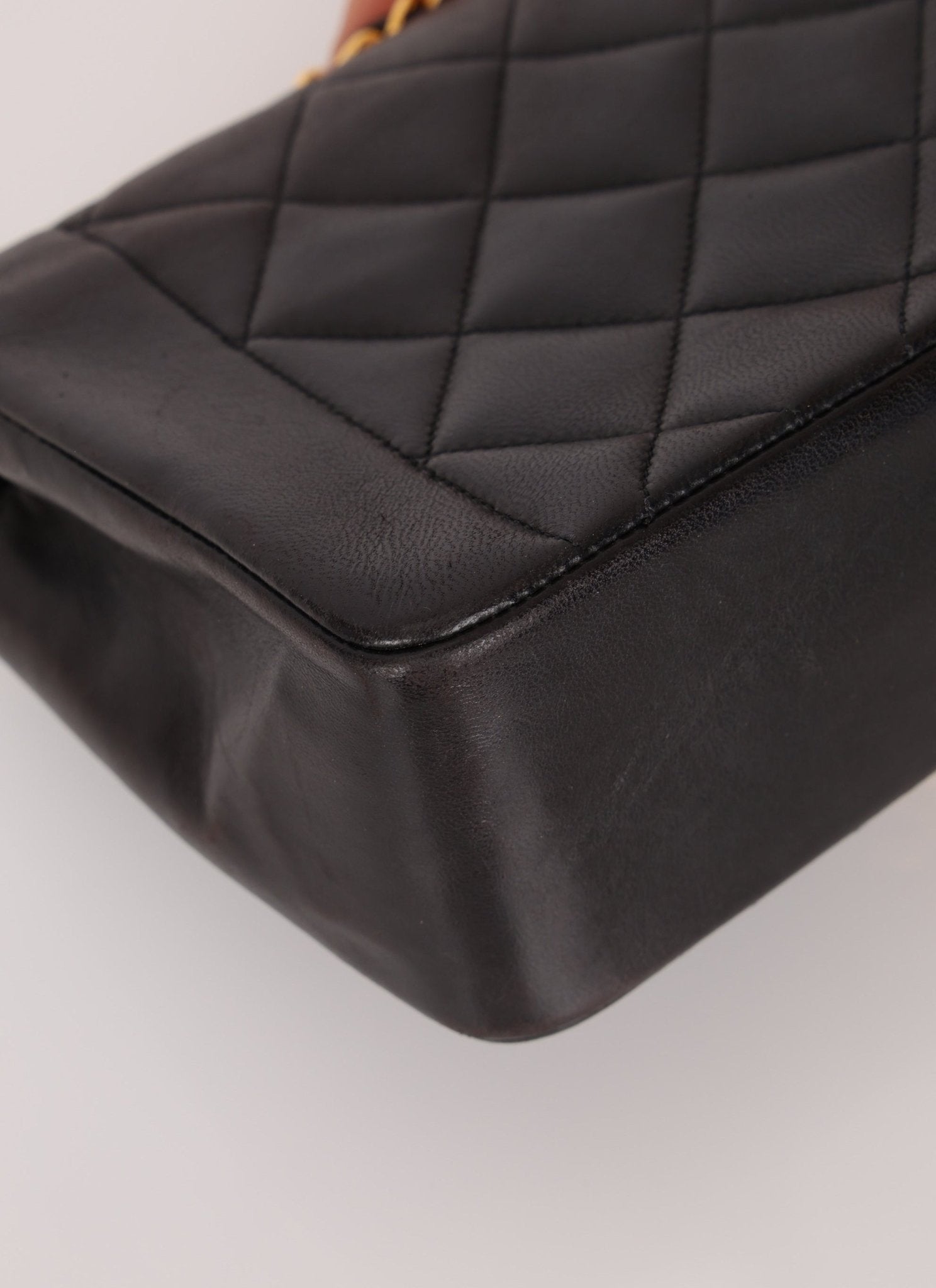 Chanel 1991 Lambskin Small Diana - FashioNica