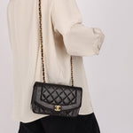 Chanel 1991 Lambskin Small Diana - FashioNica