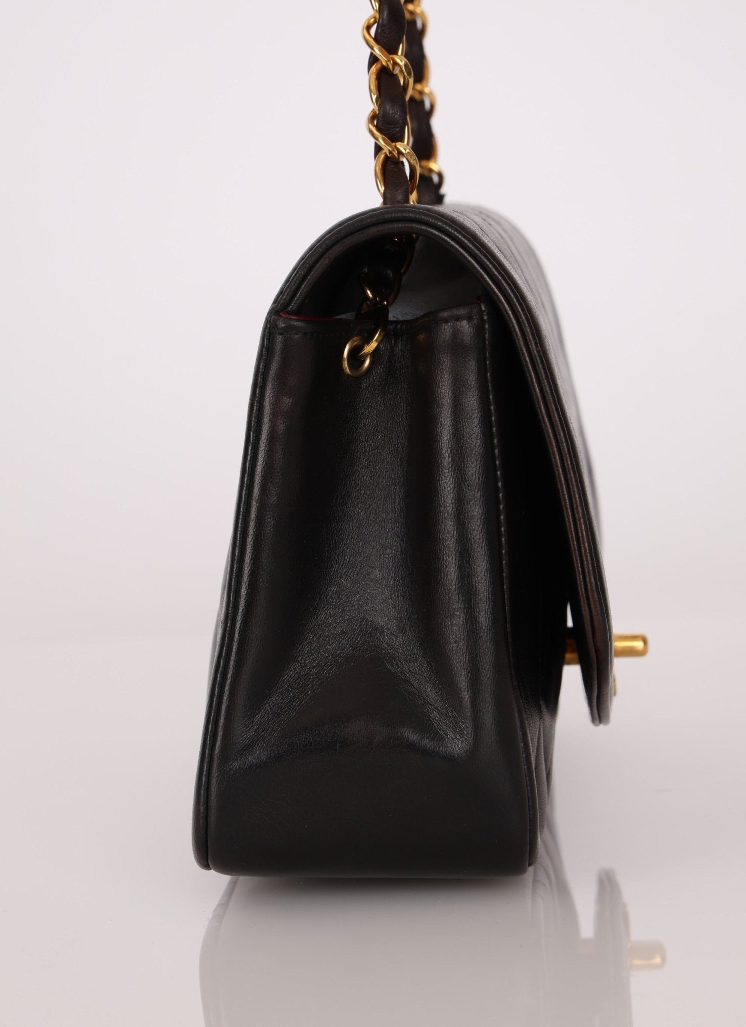 Chanel 1991 Lambskin Small Diana - FashioNica