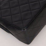 Chanel 1991 Lambskin Turnlock Single Flap 24k GP - FashioNica