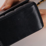 Chanel 1991 Lambskin Vertical Small Flap - FashioNica