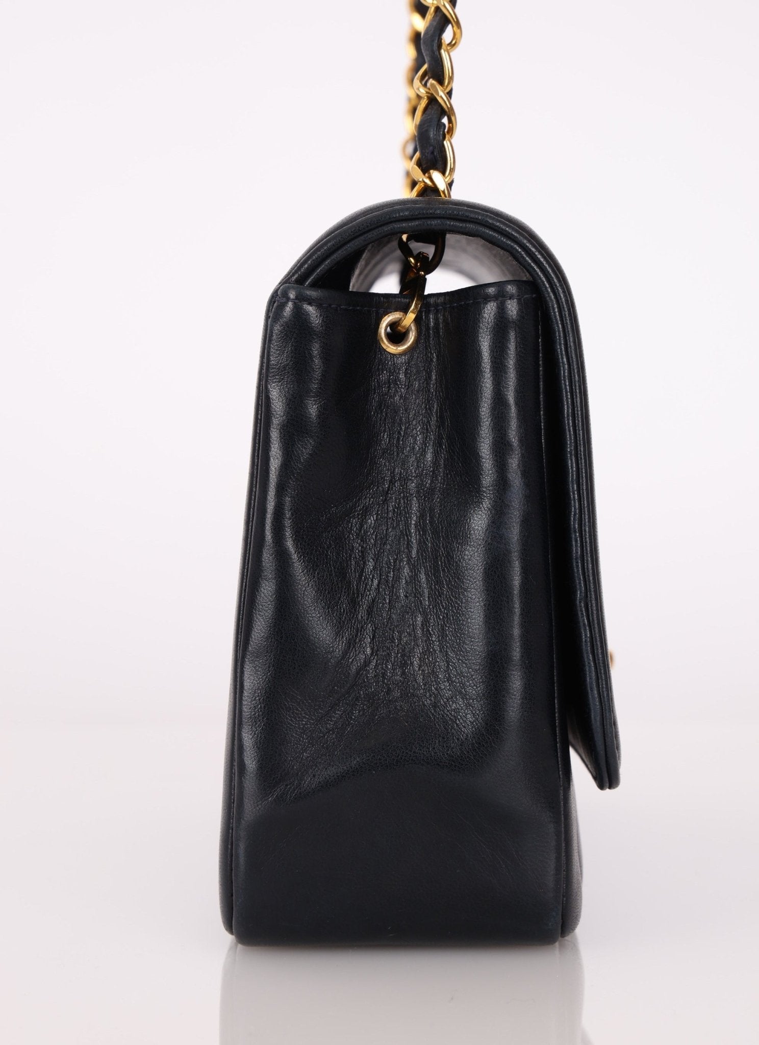 Chanel 1991 Lambskin Vertical Small Flap - FashioNica