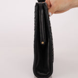 Chanel 1993 Caviar Double Sided Turnlock Tote 24k GP - FashioNica