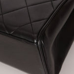 Chanel 1993 Lambskin Kelly Turnlock Top Handle 24 KGP - FashioNica