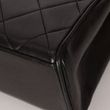 Chanel 1993 Lambskin Kelly Turnlock Top Handle 24 KGP - FashioNica