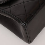 Chanel 1993 Lambskin Kelly Turnlock Top Handle 24 KGP - FashioNica