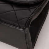 Chanel 1993 Lambskin Kelly Turnlock Top Handle 24 KGP - FashioNica