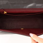 Chanel 1993 Lambskin Kelly Turnlock Top Handle 24 KGP - FashioNica