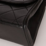 Chanel 1993 Lambskin Kelly Turnlock Top Handle 24 KGP - FashioNica