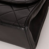 Chanel 1993 Lambskin Kelly Turnlock Top Handle 24 KGP - FashioNica