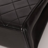 Chanel 1993 Lambskin Kelly Turnlock Top Handle 24 KGP - FashioNica