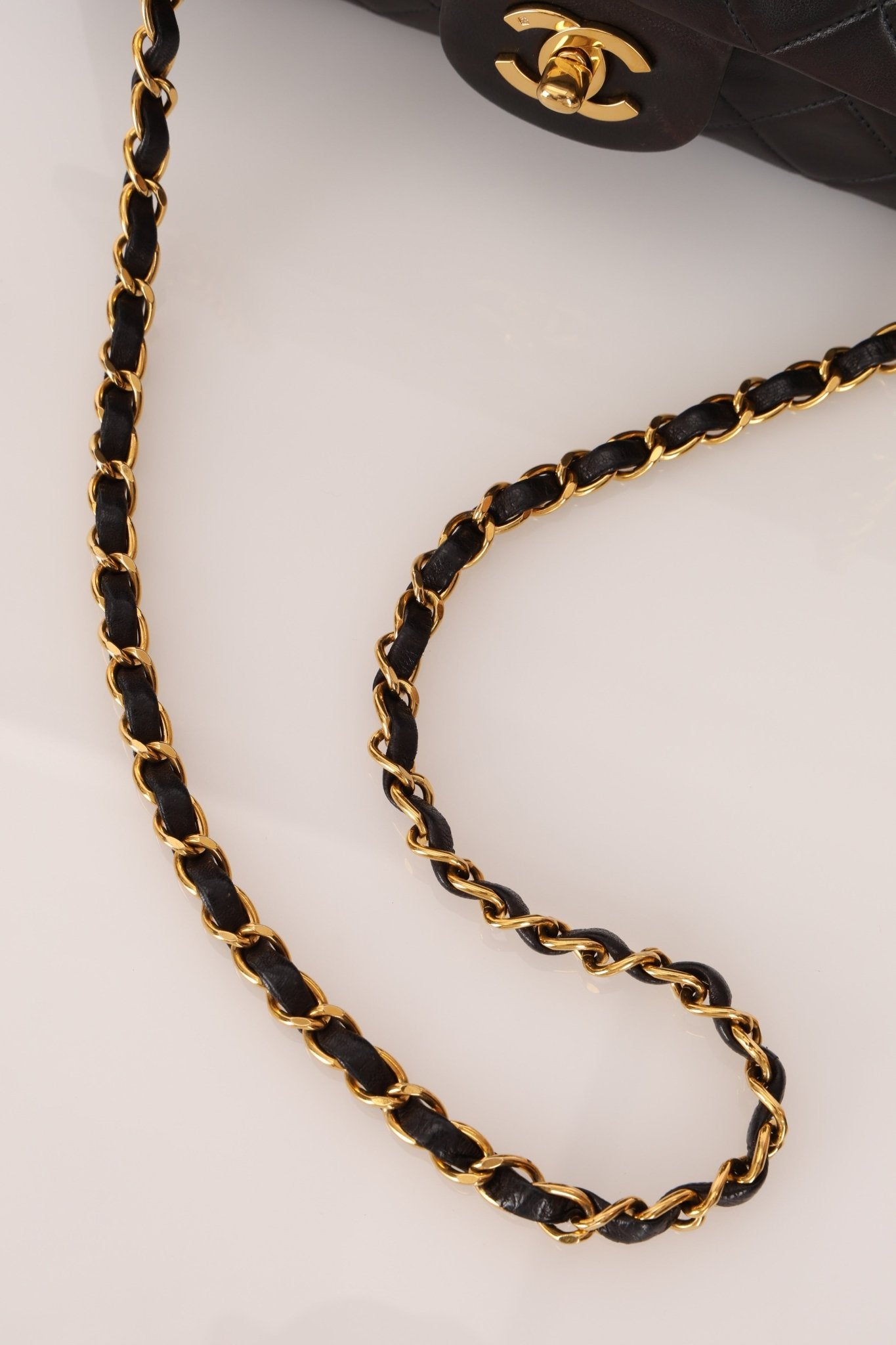 Chanel 1993 Lambskin Medium Classic Double Flap 24K GP - FashioNica