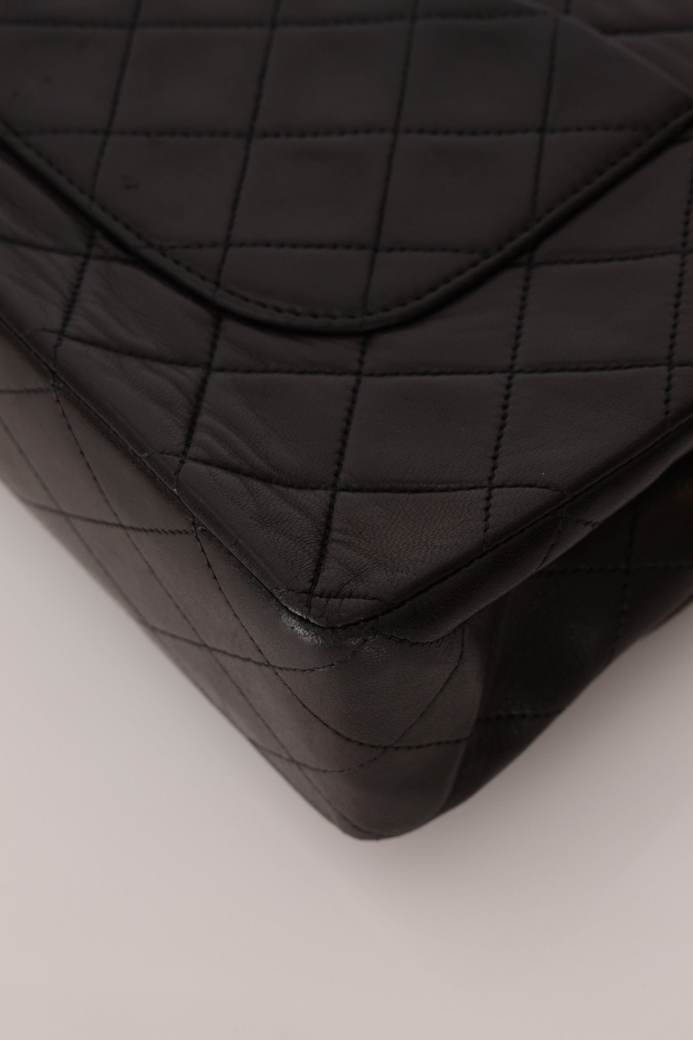 Chanel 1993 Lambskin Medium Classic Double Flap 24K GP - FashioNica