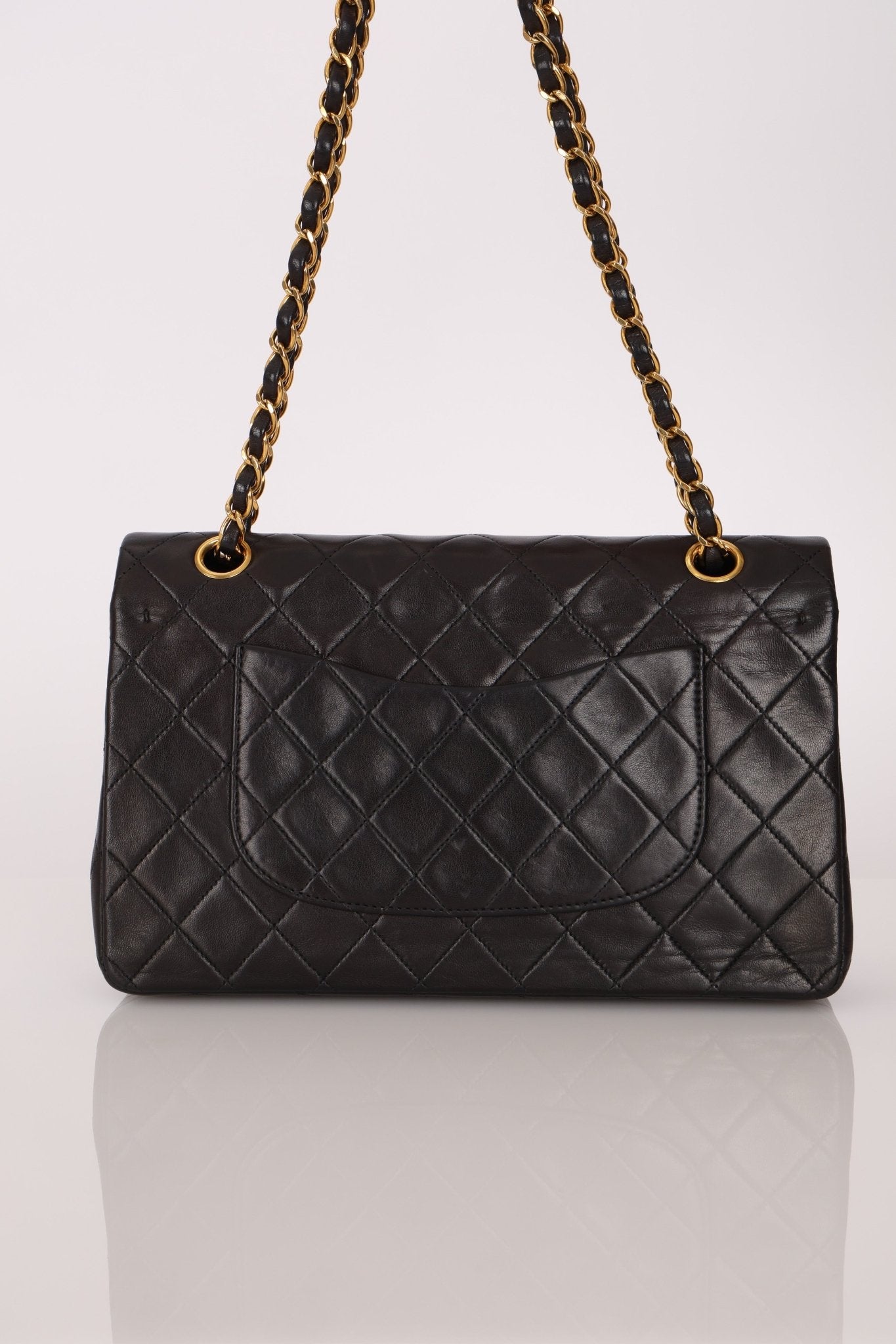 Chanel 1993 Lambskin Medium Classic Double Flap 24K GP - FashioNica