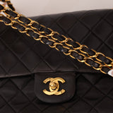 Chanel 1993 Lambskin Medium Classic Double Flap 24K GP - FashioNica