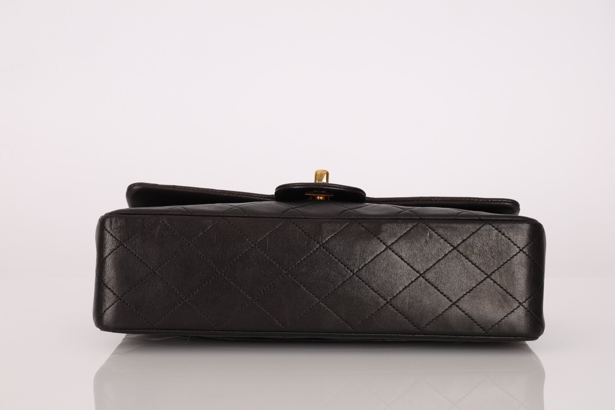 Chanel 1993 Lambskin Medium Classic Double Flap 24K GP - FashioNica